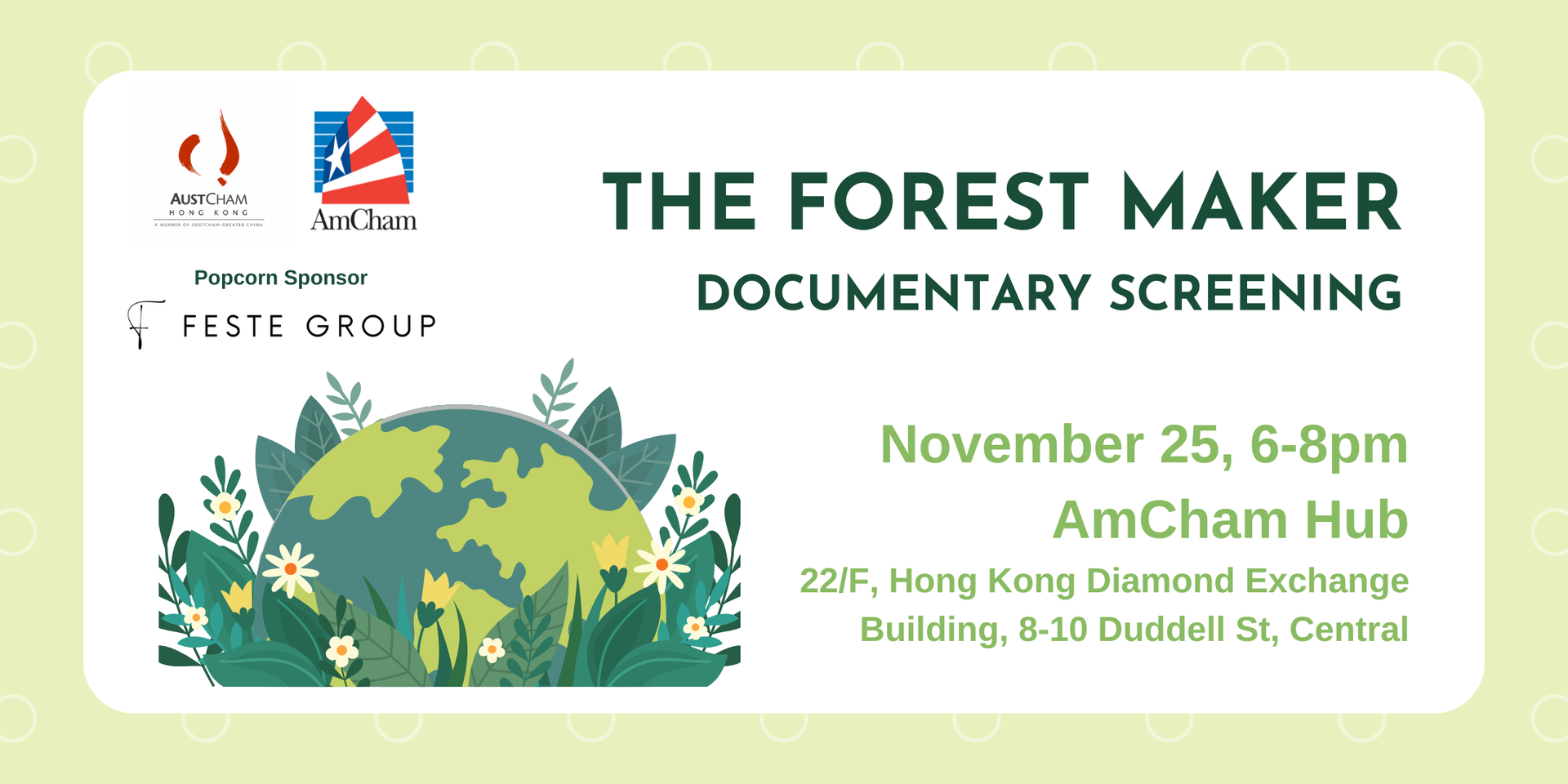 thumbnails The Forest Maker Documentary Screening: Fireside Chat with Tony Rinaudo and World Vision Hong Kong CEO Amy Fung